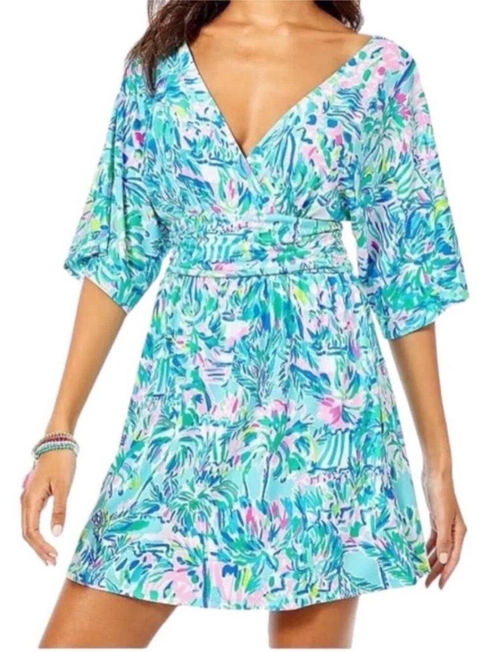 Lilly Pulitzer Women's Parigi Skort Romper - Picture 1 of 5